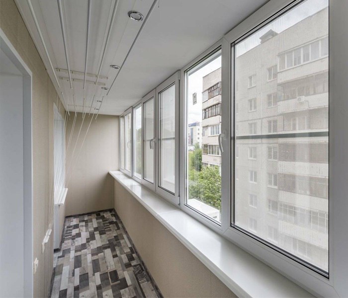 Застекление лоджии